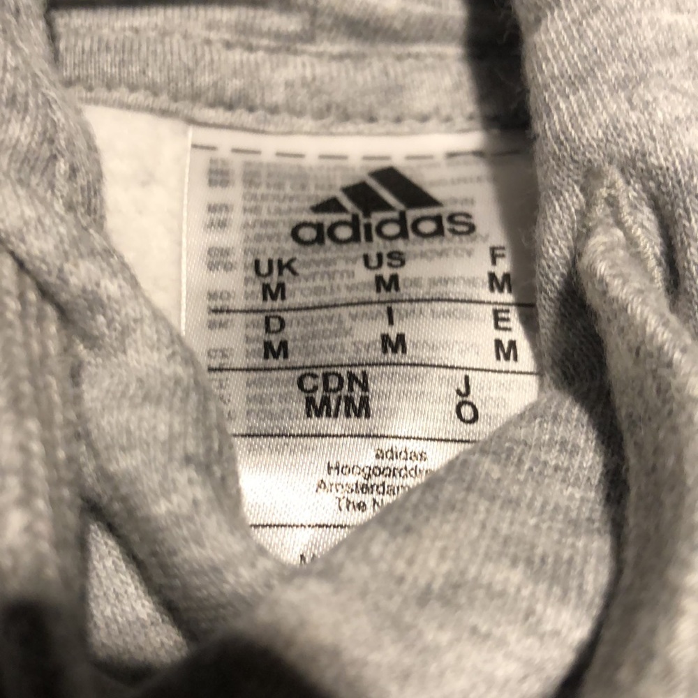 ⬇️⭐️ adidas Men’s Athletic Drawstring Hooded Sweatshirt - Picture 3 of 9